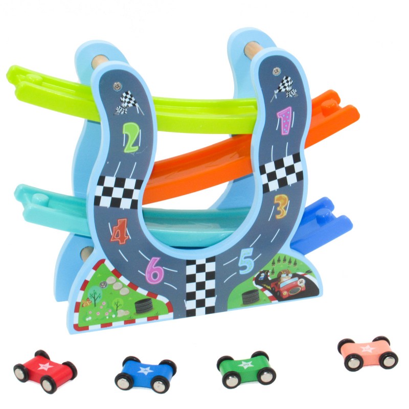 Juego de madera c/bolitas